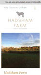 Mobile Screenshot of hadshamfarm.co.uk